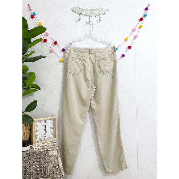 Tommy Bahama Size 36 Tan Lyocell Cotton Straight Leg Chino Pants - Picture 2 of 5